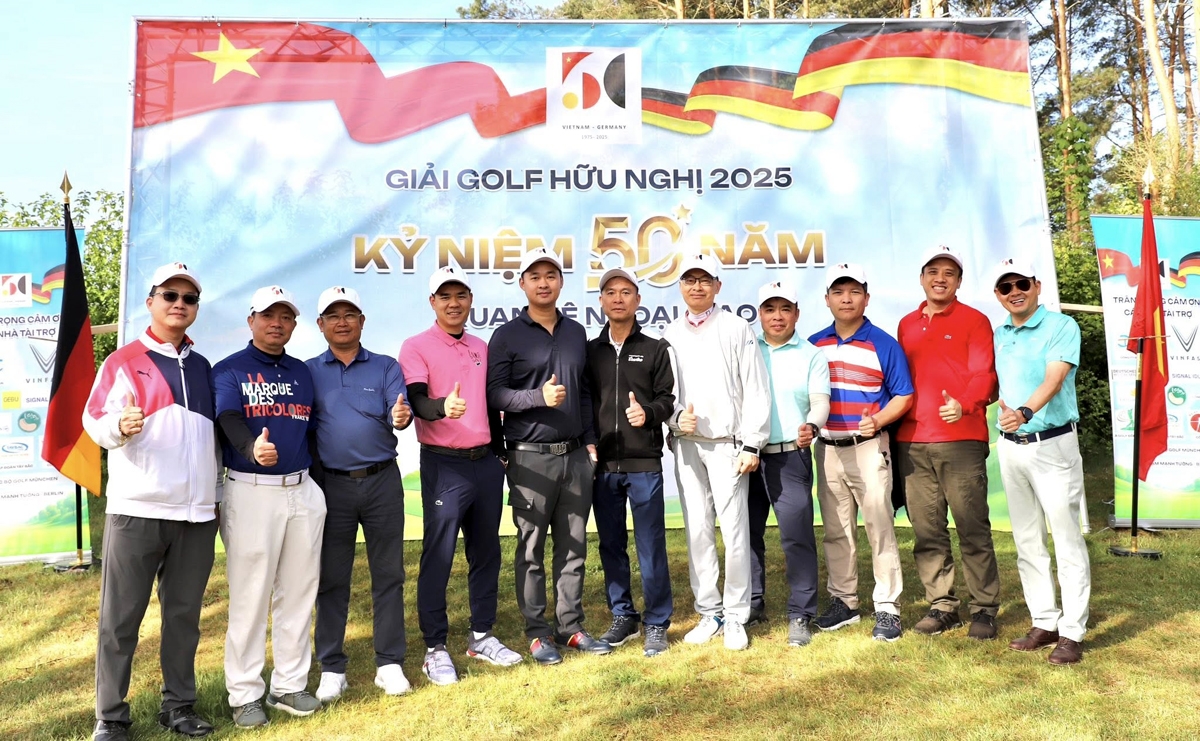 Friendship golf tournament marks 50 years of Vietnam – Germany diplomacy